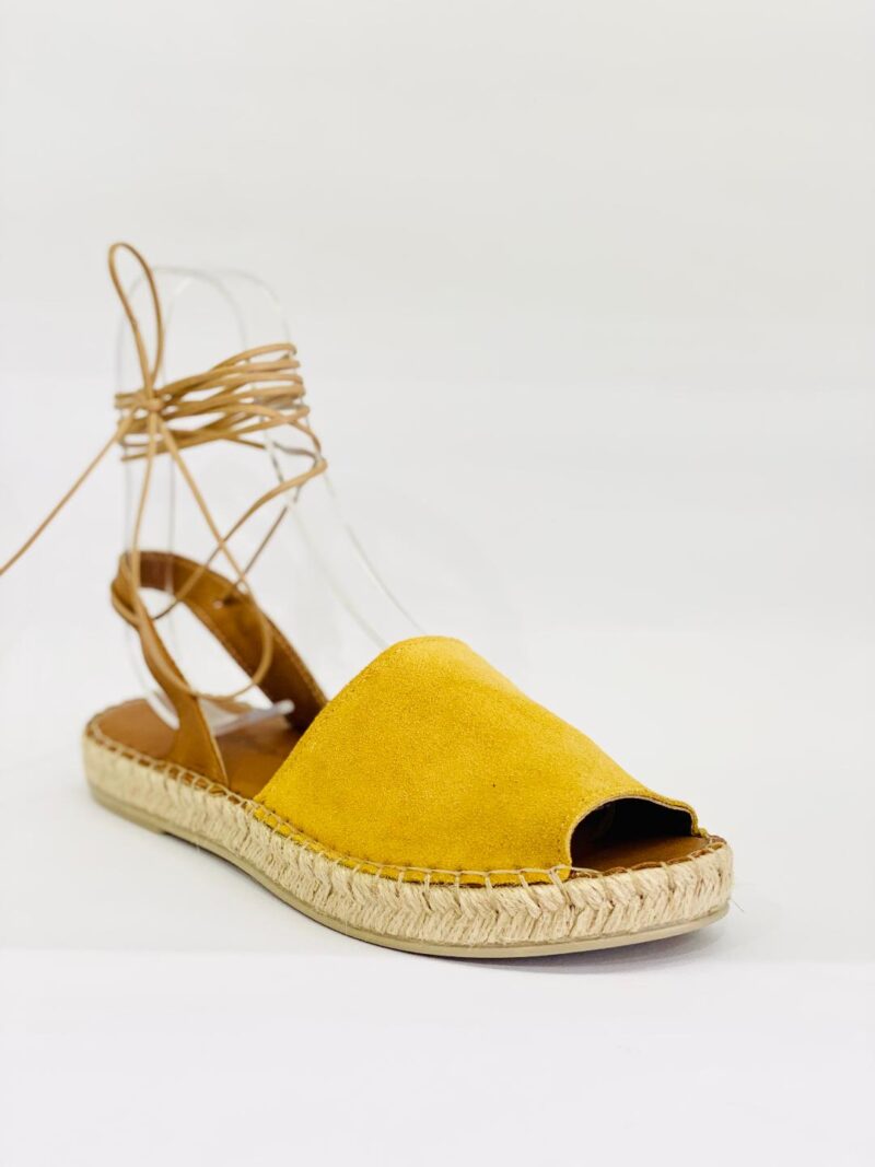 Commanchero Δερμάτινες  Espadrilles Flat με σχοινί - Image 2