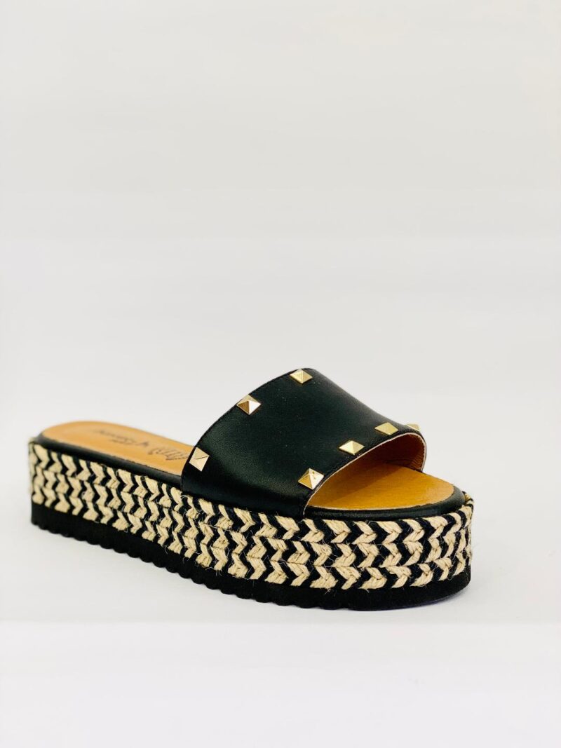 Boxer Flatform Sandals Δερμάτινα γυναικεία σανδάλια - Image 3