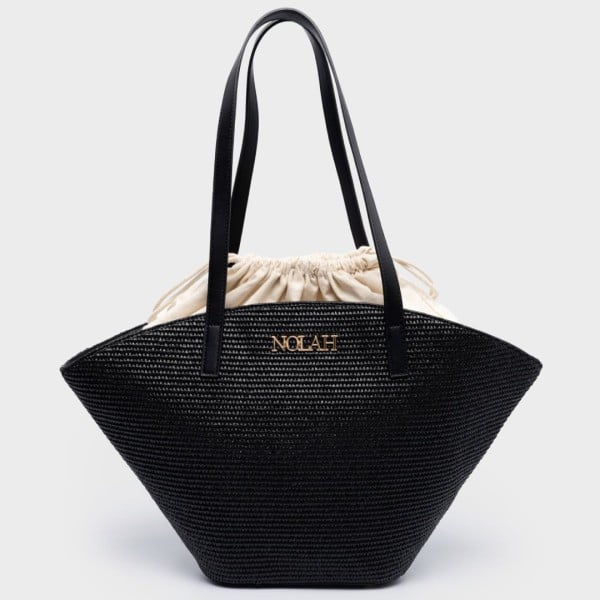 Nolah Camelia Black Γυναικεία Τσάντα Ώμου