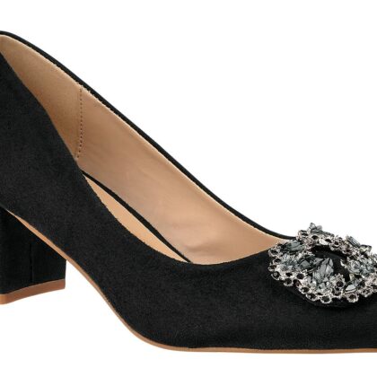 Laura Vita Γυναικεία γόβα ανατομική σε μαύρο χρώμα