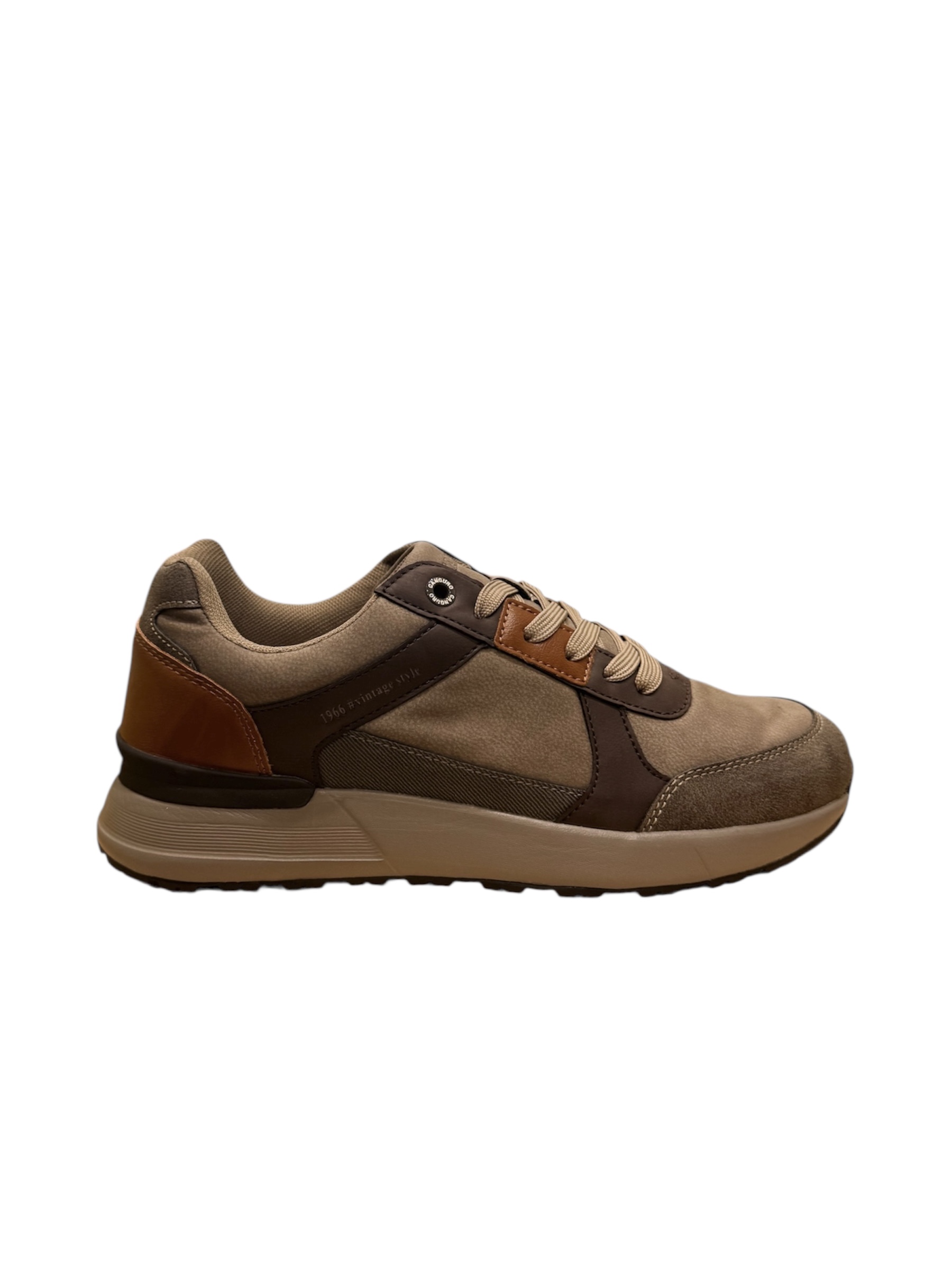 Canguro Ανδρικό Sneakers σε καφέ χρώμα