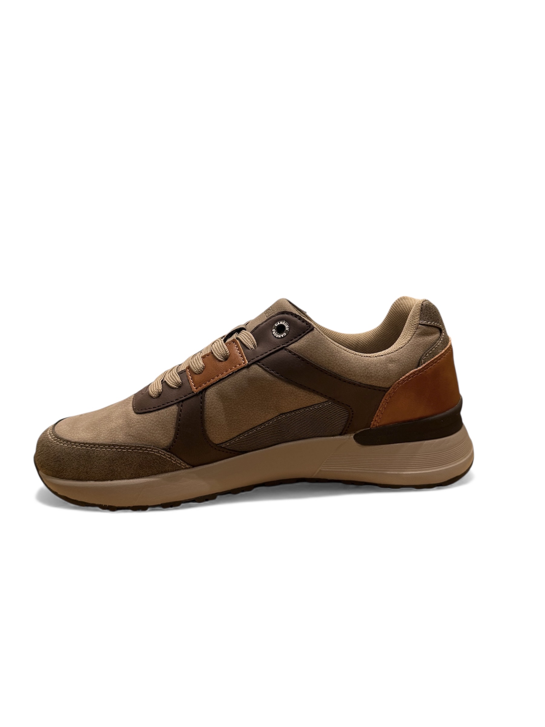 Canguro Ανδρικό Sneakers σε καφέ χρώμα - Image 2