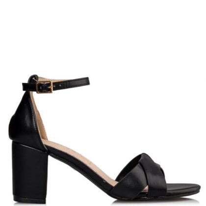 Envie γυναικείο πέδιλο σε μαύρο χρώμα