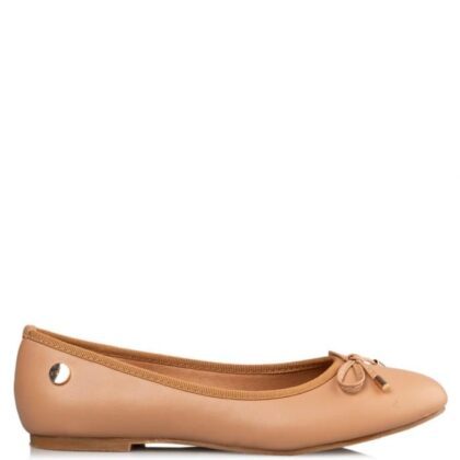 Envie BALLERINAS γυναικεία φλατ μπαλαρίνα σε μπεζ χρώμα