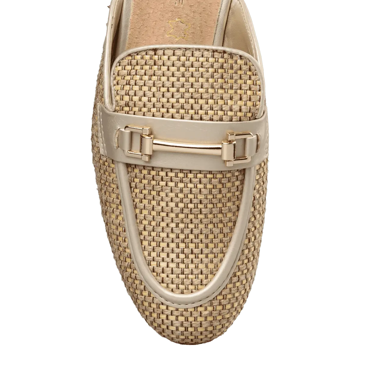 Envie SLIP ON LOAFERS γυναικείο flat mules raffia - Image 2