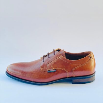 Commanchero Δερμάτινο ανδρικό σε ταμπά χρώμα