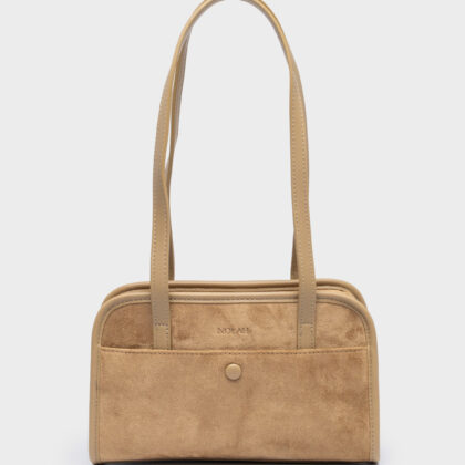 Nolah Noema Beige γυναικεία τσάντα ώμου & χιαστί σε μπεζ χρώμα