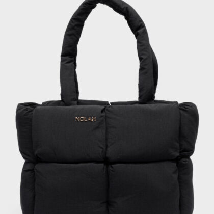 Nolah Gymlove Black Light Gold γυναικεία τσάντα ώμου σε μαύρο χρώμα