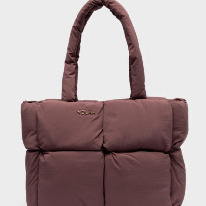 Nolah Gymlove Brown Light Gold γυναικεία τσάντα ώμου σε καφέ χρώμα