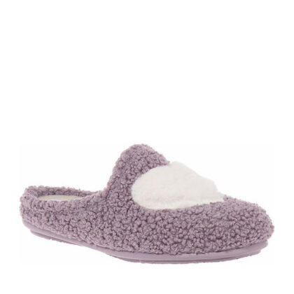 Adam's Shoes Χειμερινές Γυναικείες Παντόφλες σε Μωβ χρώμα