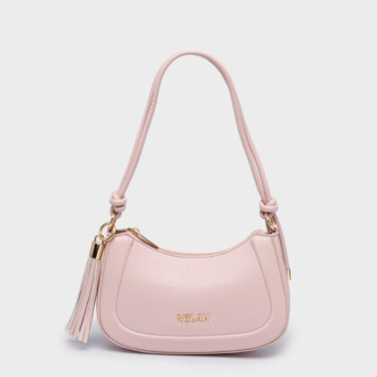 Nolah Melina Pastel Pink γυναικεία τσάντα ώμου & χιαστί