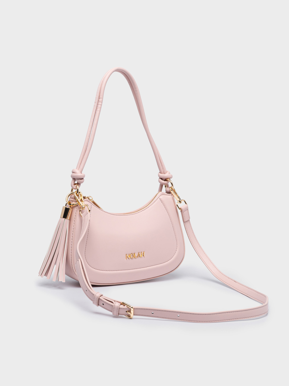 Nolah Melina Pastel Pink γυναικεία τσάντα ώμου & χιαστί - Image 4