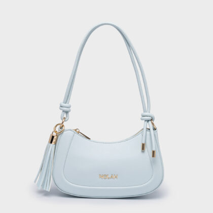 Nolah Melina Ciel γυναικεία τσάντα ώμου & χιαστί σε γαλάζιο χρώμα