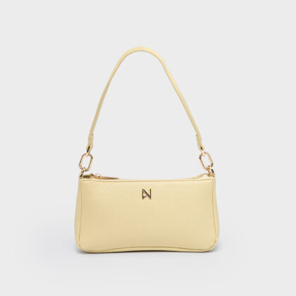 Nolah Flavia Banana Yellow γυναικεία τσάντα ώμου & χιαστί σε κίτρινο χρώμα