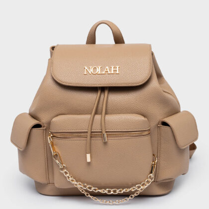 Nolah Tasha Light beige γυναικεία τσάντα σε μπεζ χρώμα