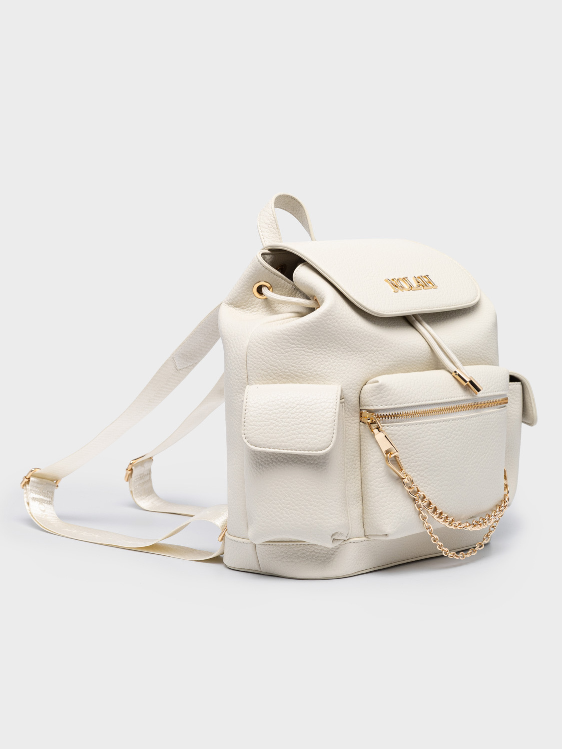 Nolah Tasha Ivory γυναικεία τσάντα πλάτης σε ιβουάρ χρώμα - Image 3