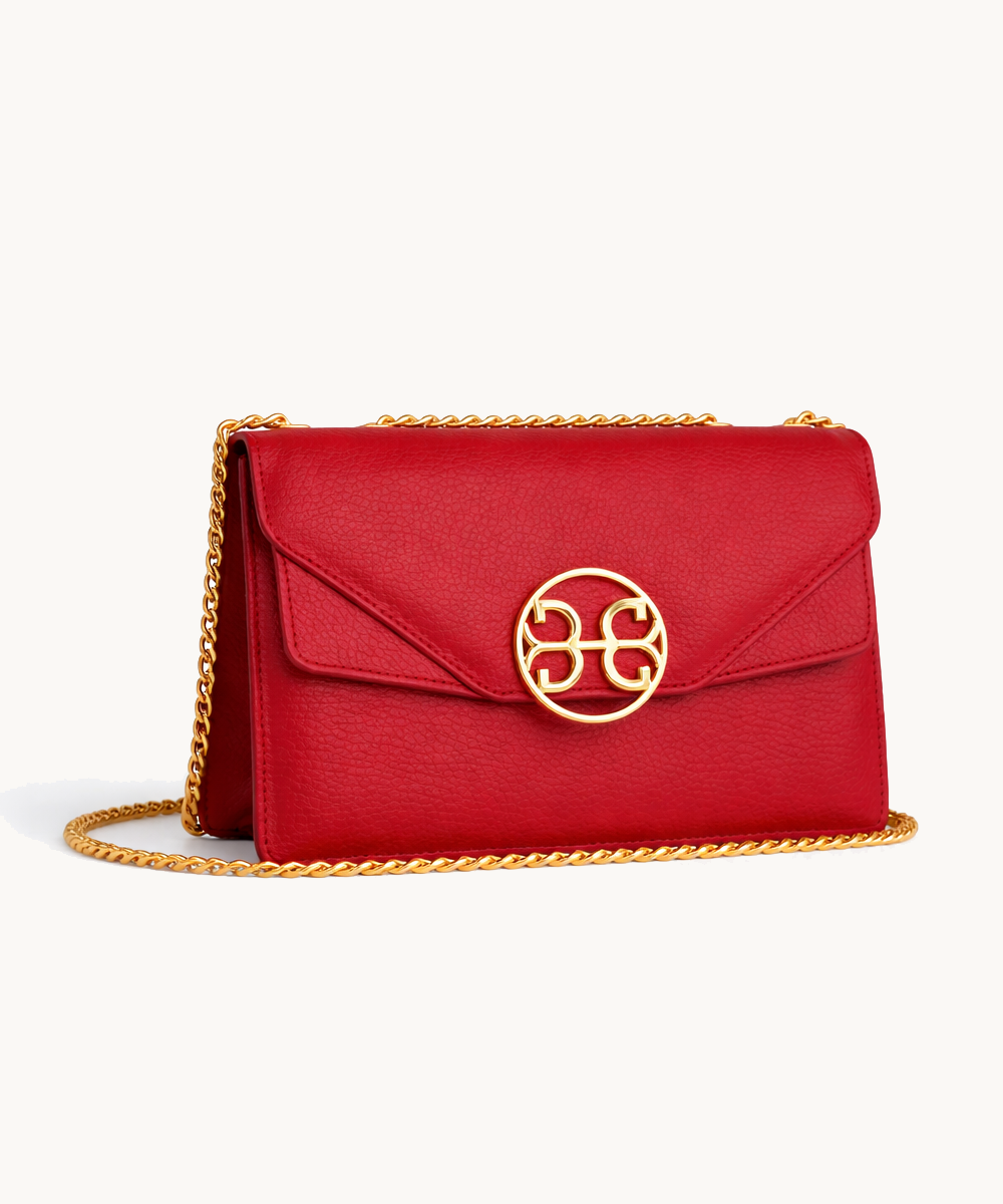 Bonendis Muse in Terracotta Leather γυναικεία τσάντα δερμάτινη ώμου