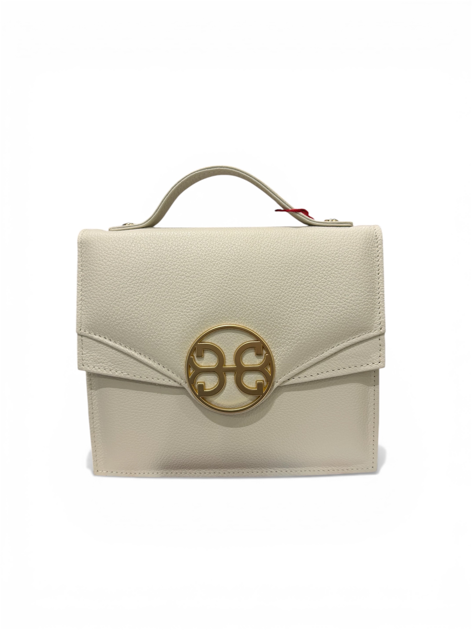 Bonendis Dahlia in Cream Leather γυναικείο δερμάτινο τσαντάκι σε κρεμ χρώμα - Image 4