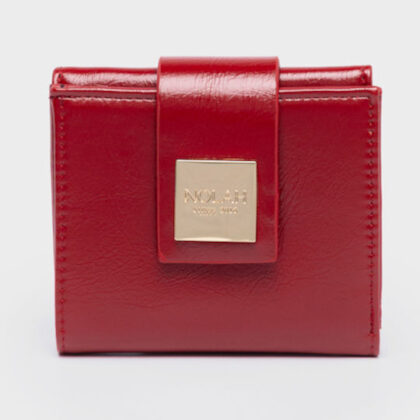 Nolah Lana Red γυναικείο μικρό πορτοφόλι σε κόκκινο χρώμα
