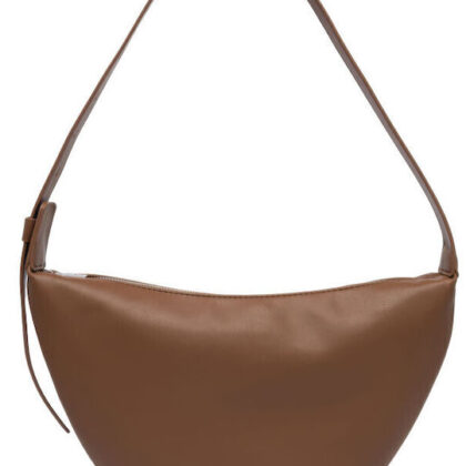 Nolah Concuelo Brown γυναικεία τσάντα ώμου & χιαστί σε καφέ χρώμα