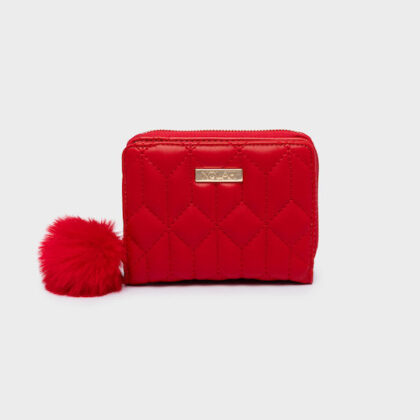 Nolah Winnie Red γυναικείο μικρό πορτοφόλι σε κόκκινο χρώμα