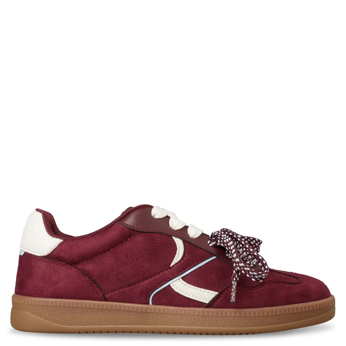 Envie LOW TOP SNEAKERS γυναικεία sneakers σε μπορντό χρώμα