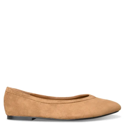 Envie BALLET FLATS γυναικεία μπαλαρίνα σε πούρο χρώμα