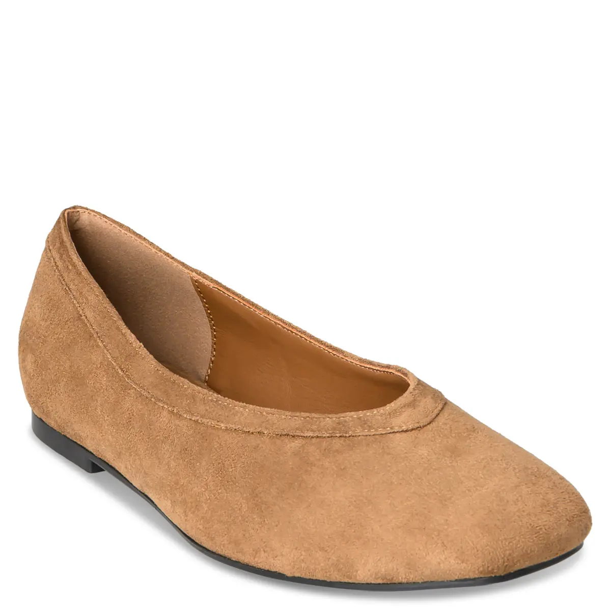 Envie BALLET FLATS γυναικεία μπαλαρίνα σε πούρο χρώμα - Image 4