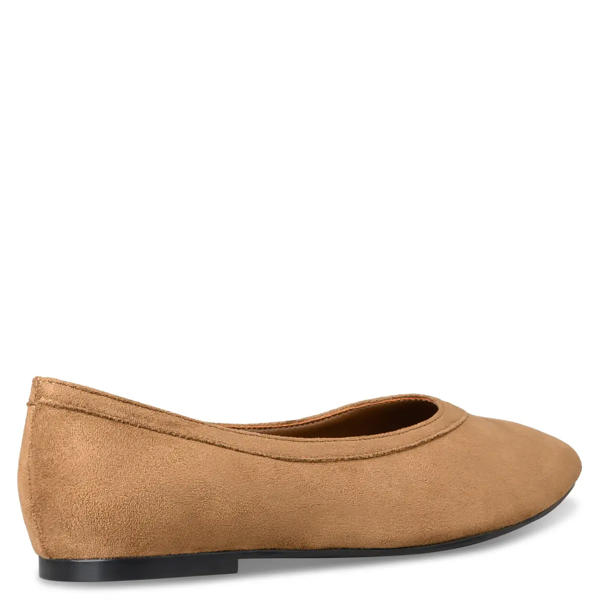 Envie BALLET FLATS γυναικεία μπαλαρίνα σε πούρο χρώμα - Image 3