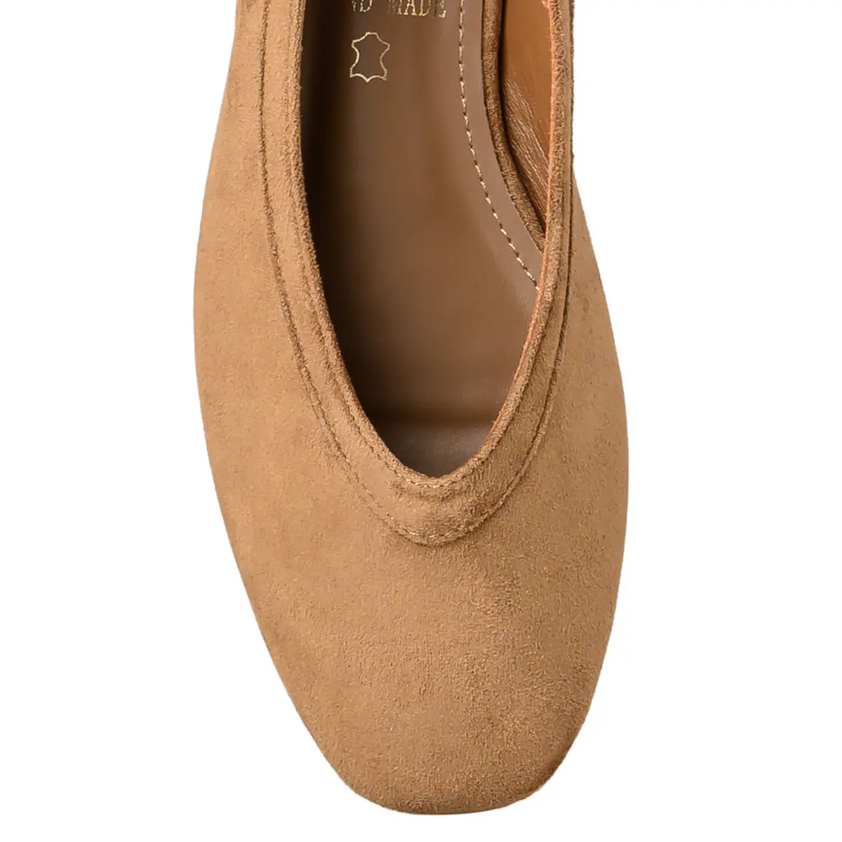 Envie BALLET FLATS γυναικεία μπαλαρίνα σε πούρο χρώμα - Image 2