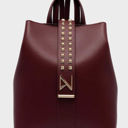 Nolah Studsole Burgundy γυναικεία τσάντα πλάτης σε μπορντό χρώμα