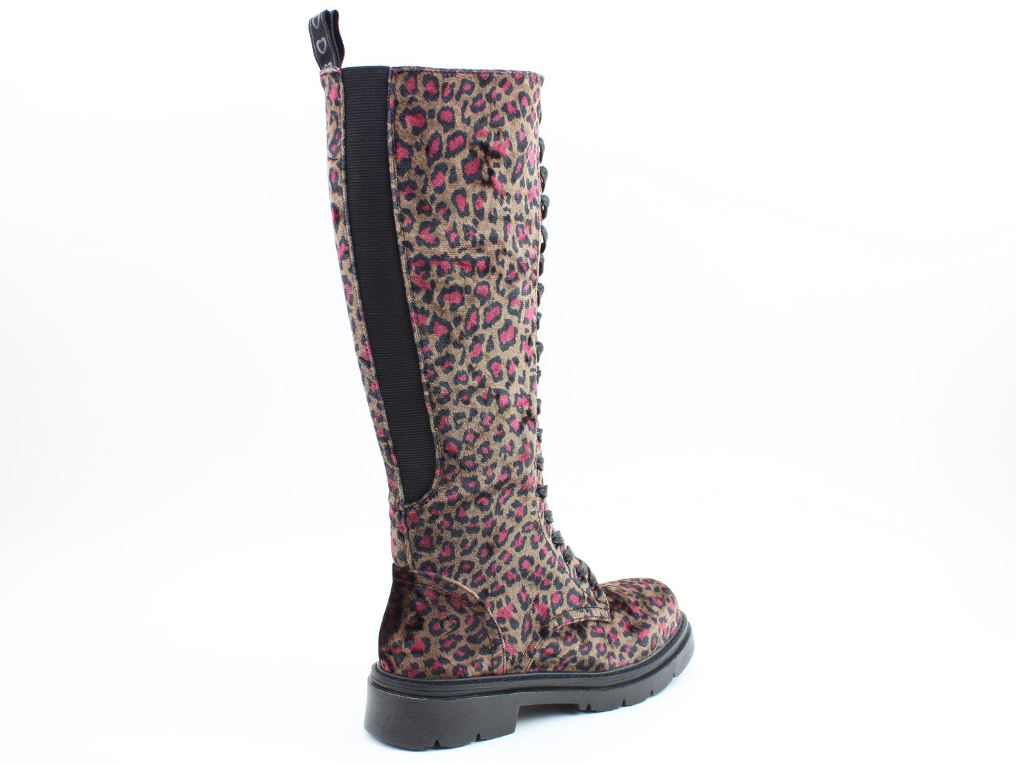 Heavenly feet Avalon Print CURVY CALF FIT ανατομική γυναικεία μπότα σε λεοπάρ - Image 3