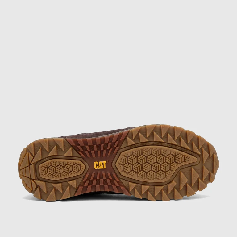 Caterpillar Men's Trigen Δερμάτινα ανδρικά sneakers σε καφέ χρώμα - Image 2